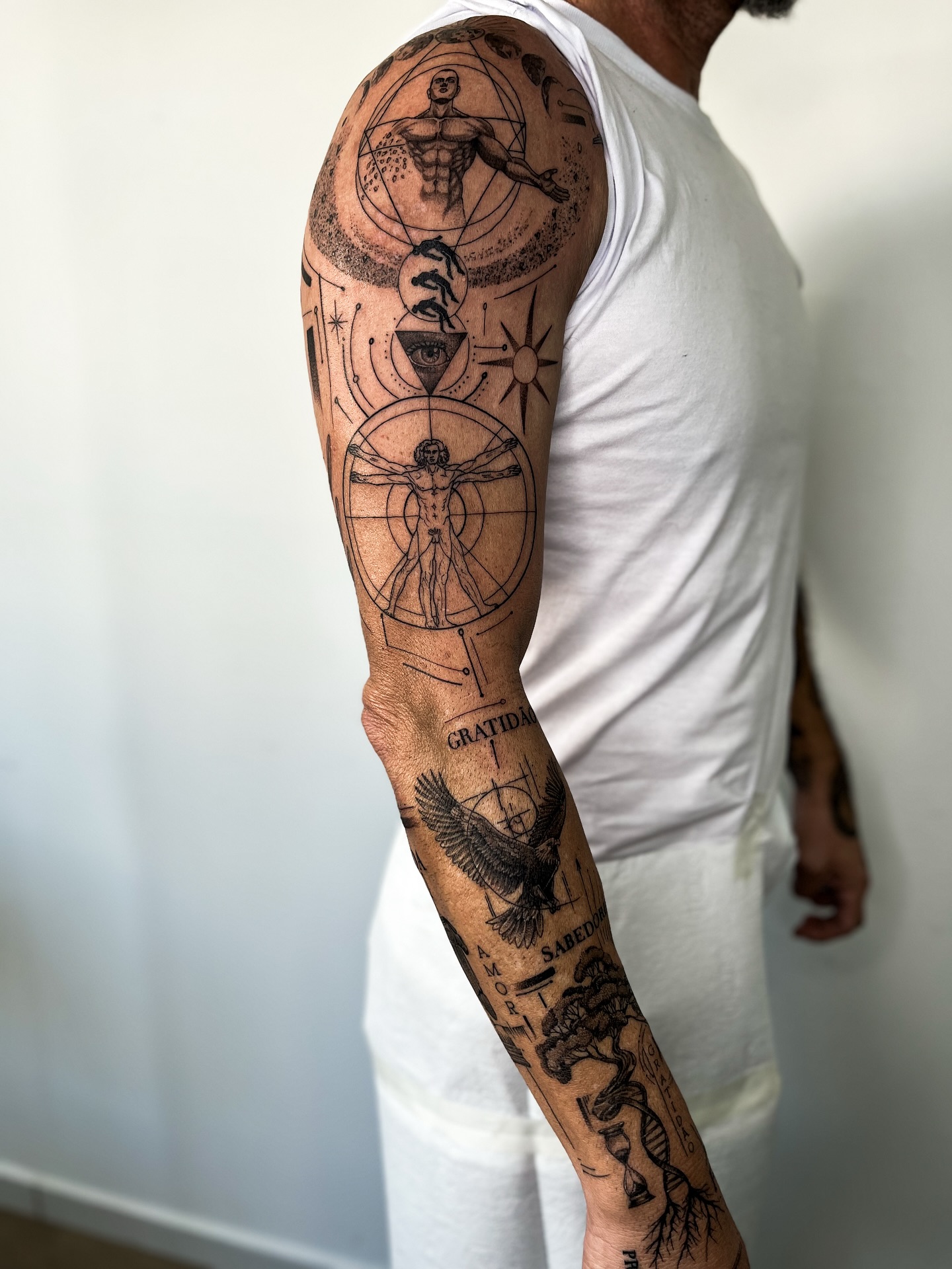 Tatuagem feita pelo Wali