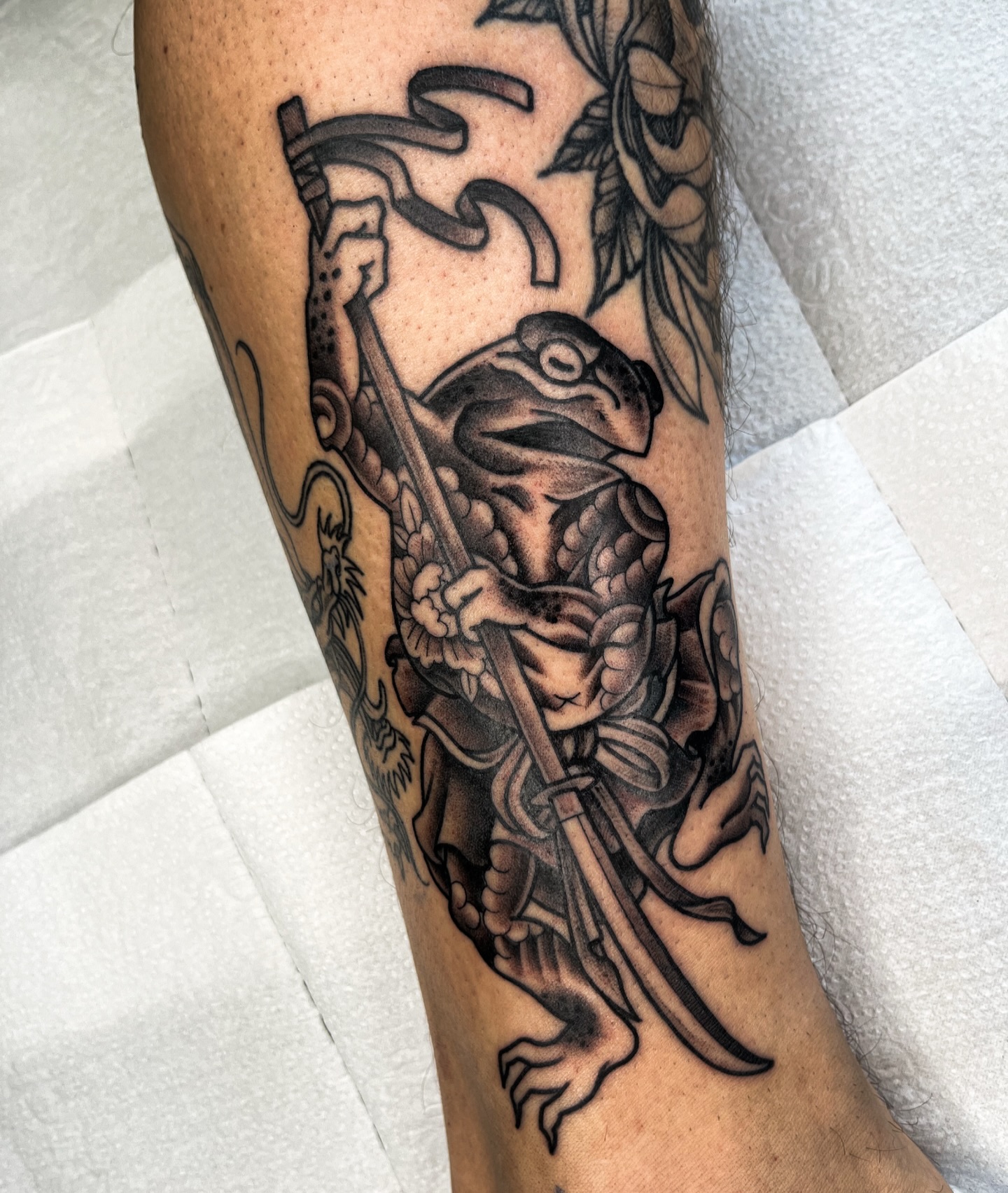 Tatuagem feita pelo Wali