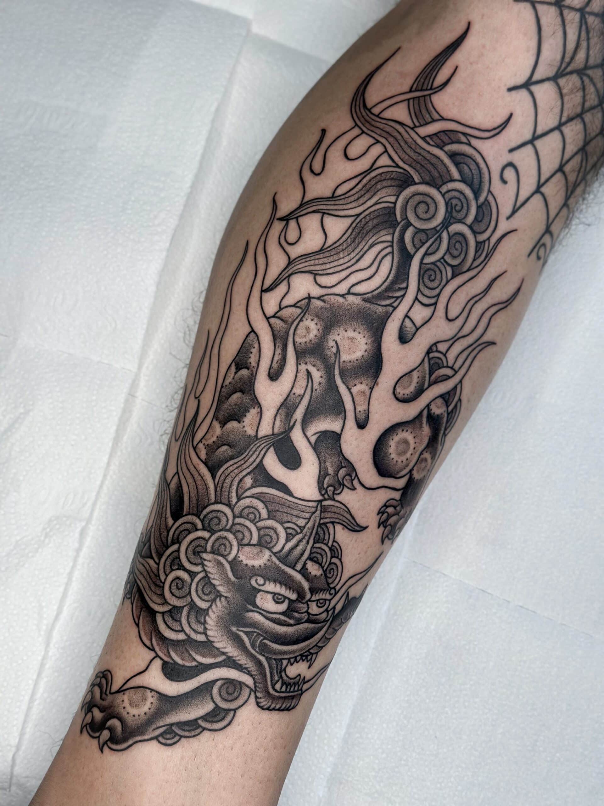 Tatuagem feita pelo Wali