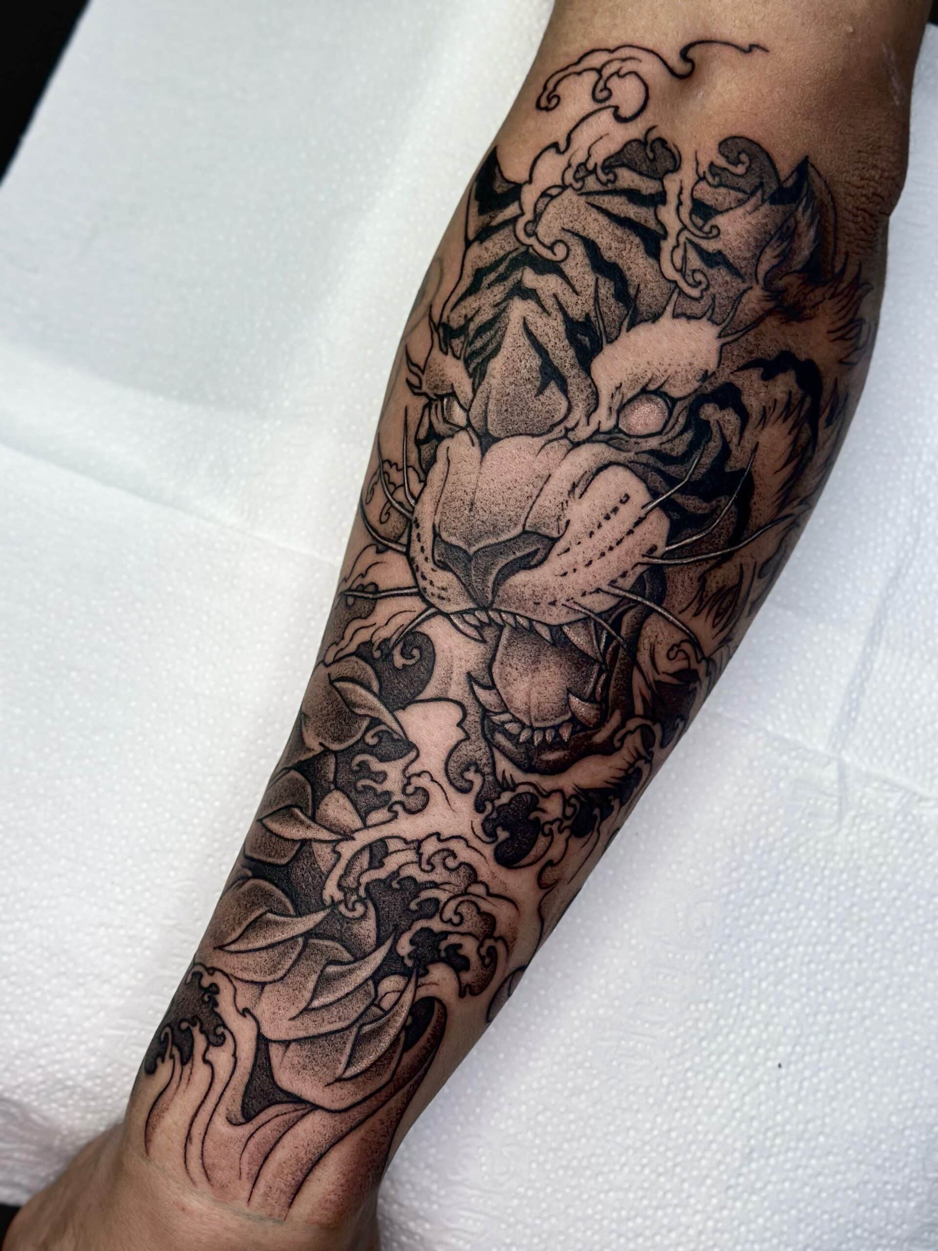 Tatuagem feita pelo Wali