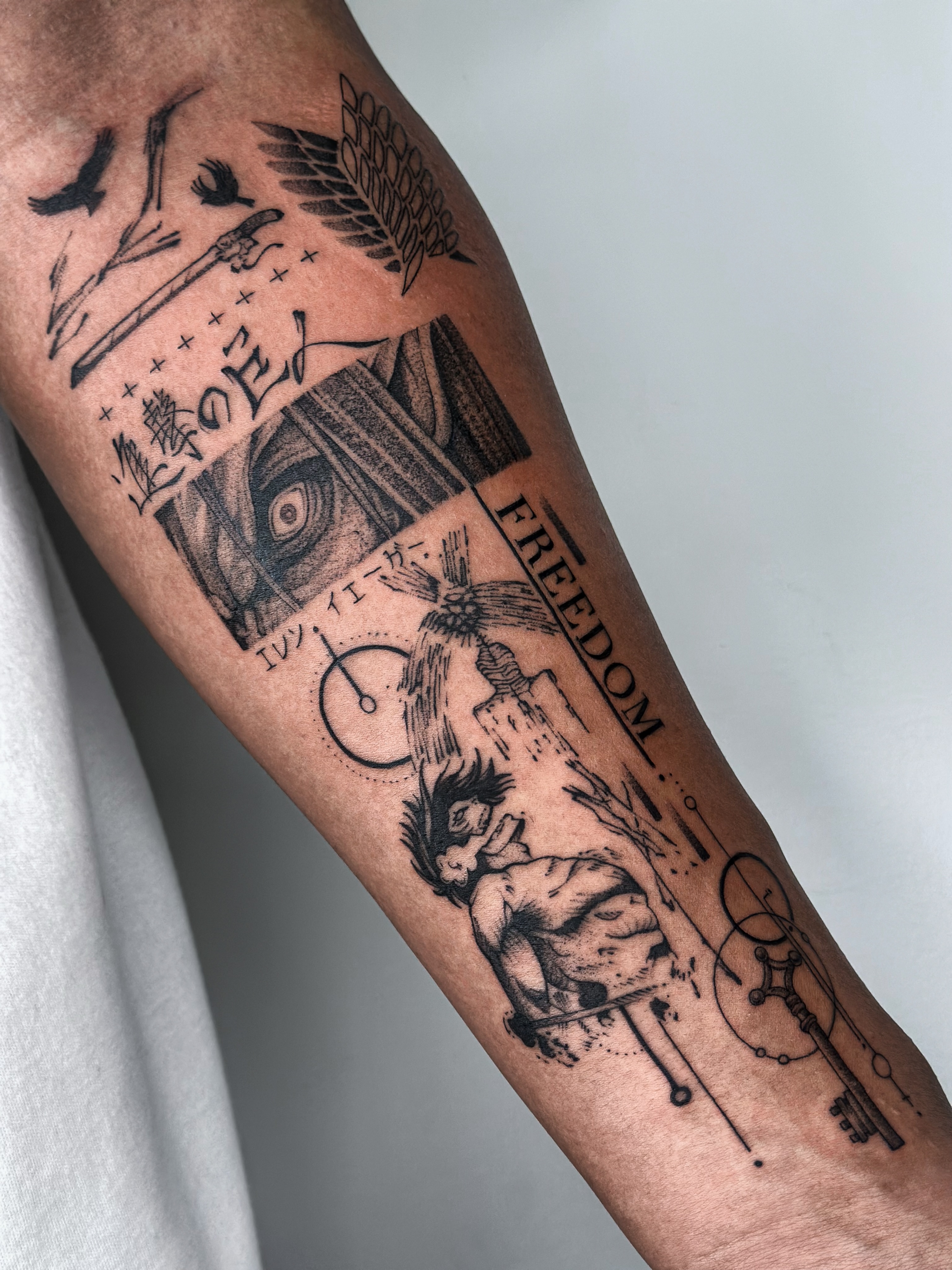 Tatuagem feita pelo Wali